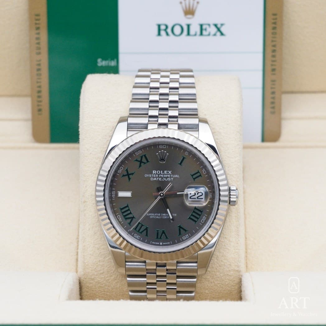 Rolex Datejust saati, wimbledon kadran, referans 126334 (2)