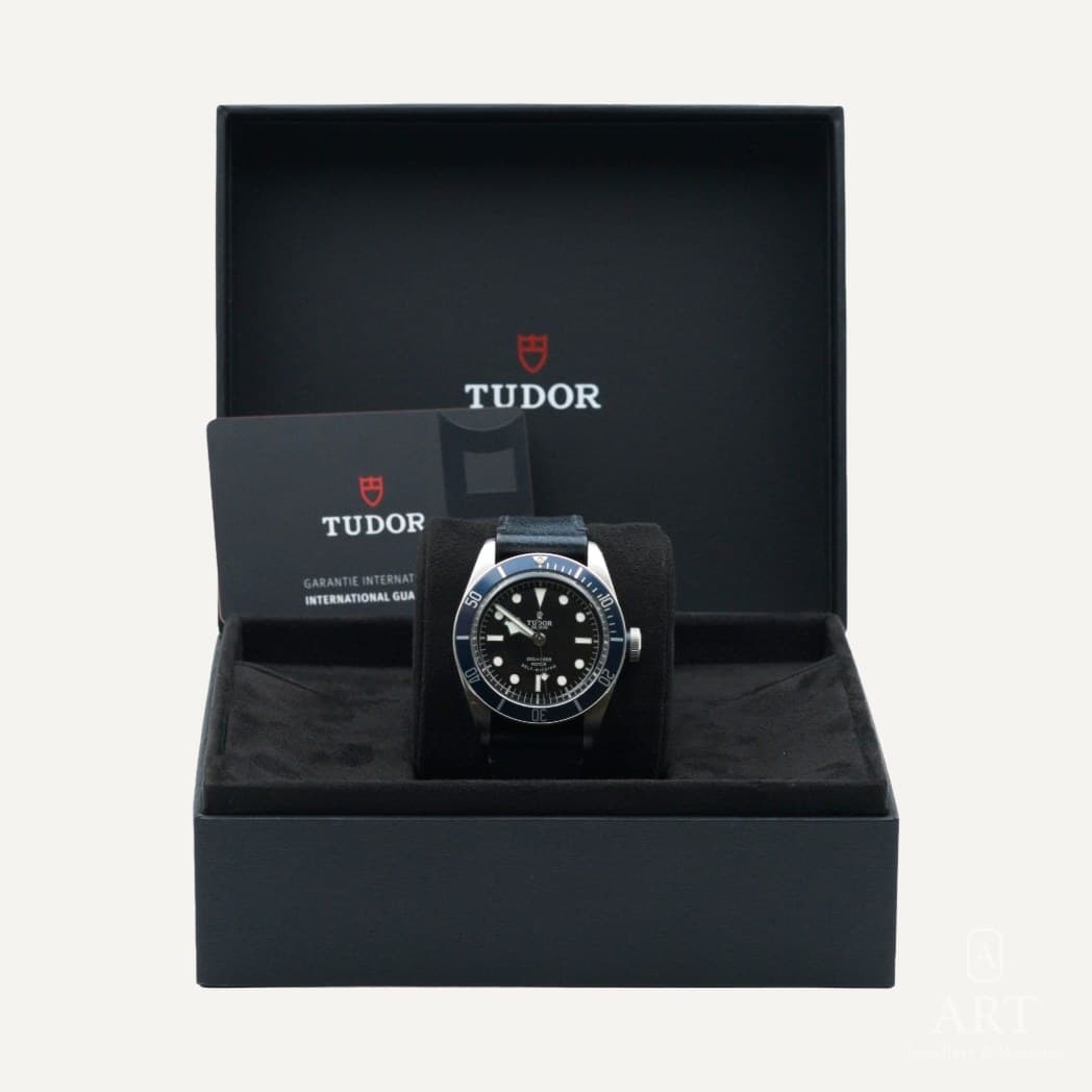 Tudor Black Bay Heritage saati, siyah kadran, referans 79220B (2)