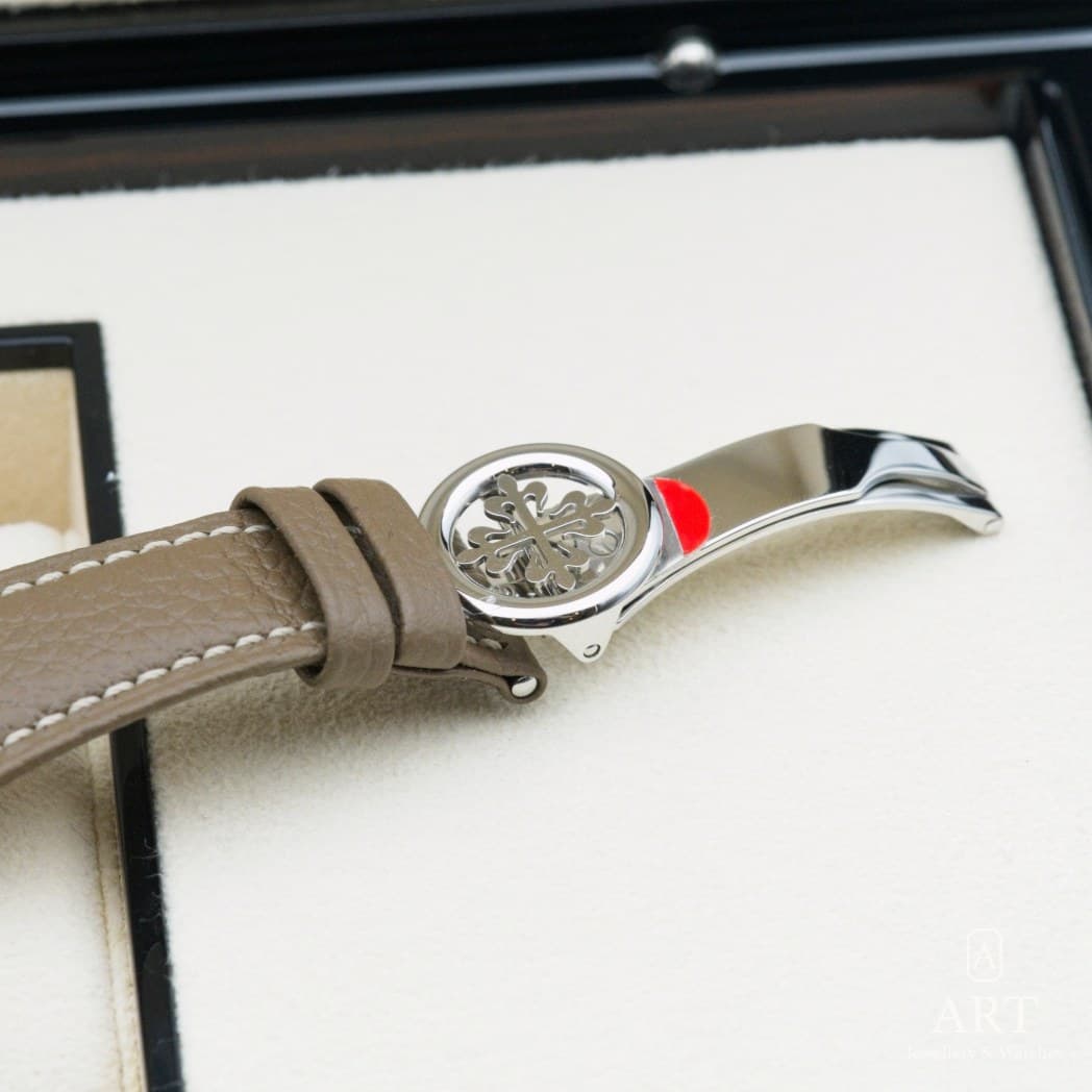 Patek Philippe Complications World Time Flyback Chronograph saati, somon kadran, referans 5935A-001 (8)