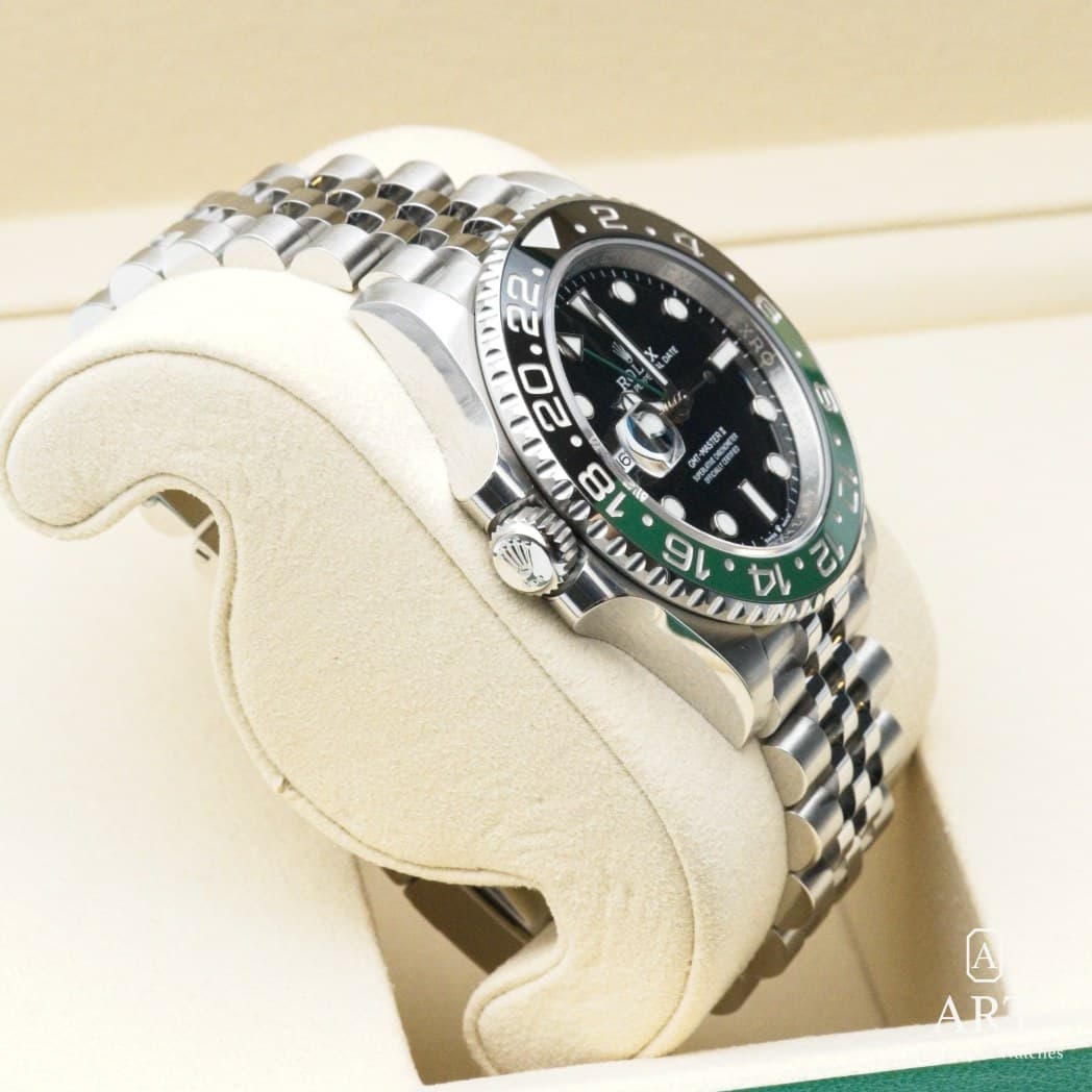 Rolex GMT-Master II "Sprite" saati, siyah kadran, referans 126720VTNR (6)