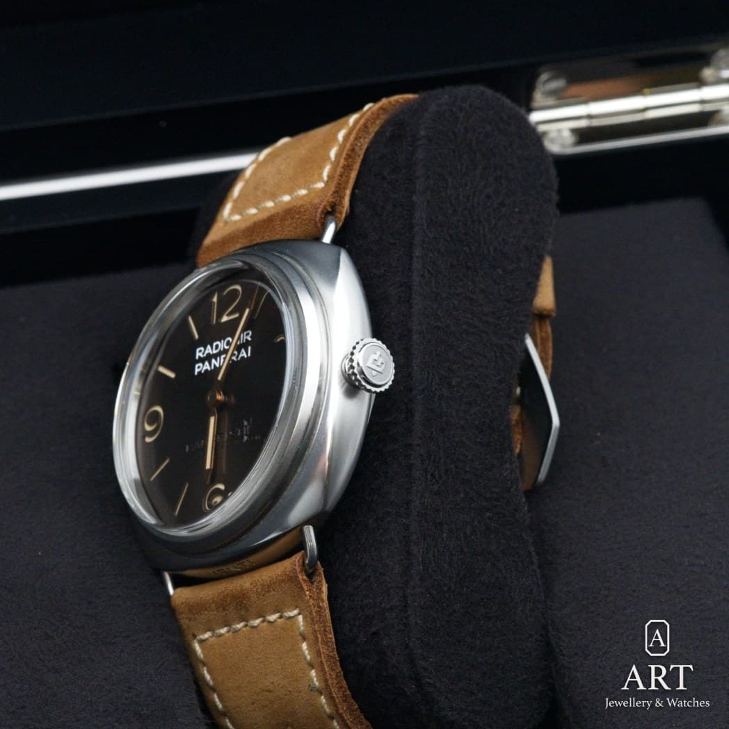 Panerai Radiomir Venti 20th Anniversary of Paneristi saati, kahverengi kadran, referans PAM02020 (6)