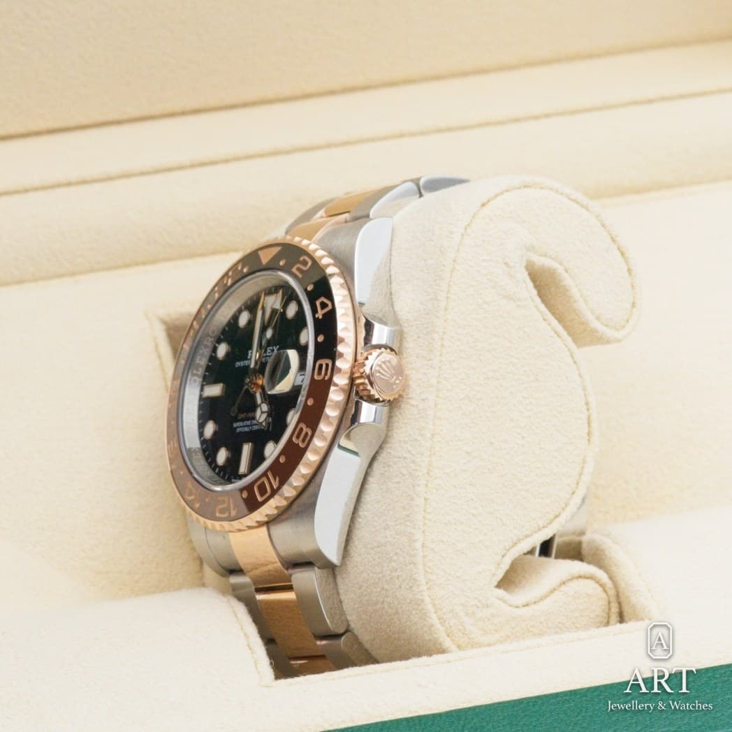 Rolex GMT-Master II "Root Beer" saati, siyah kadran, referans 126711CHNR (6)