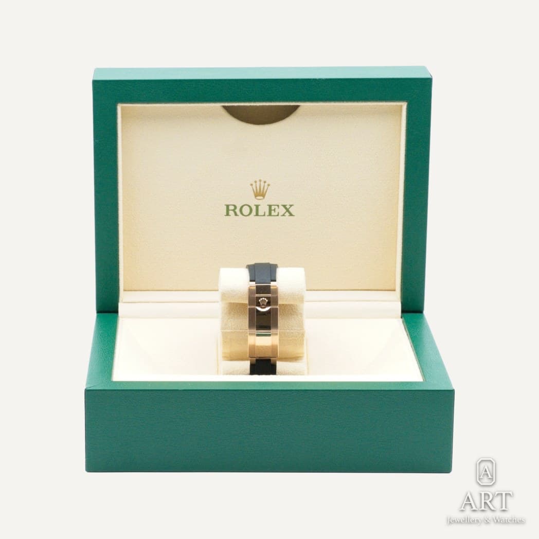 Rolex Yacht-Master saati, siyah kadran, referans 126655 (4)