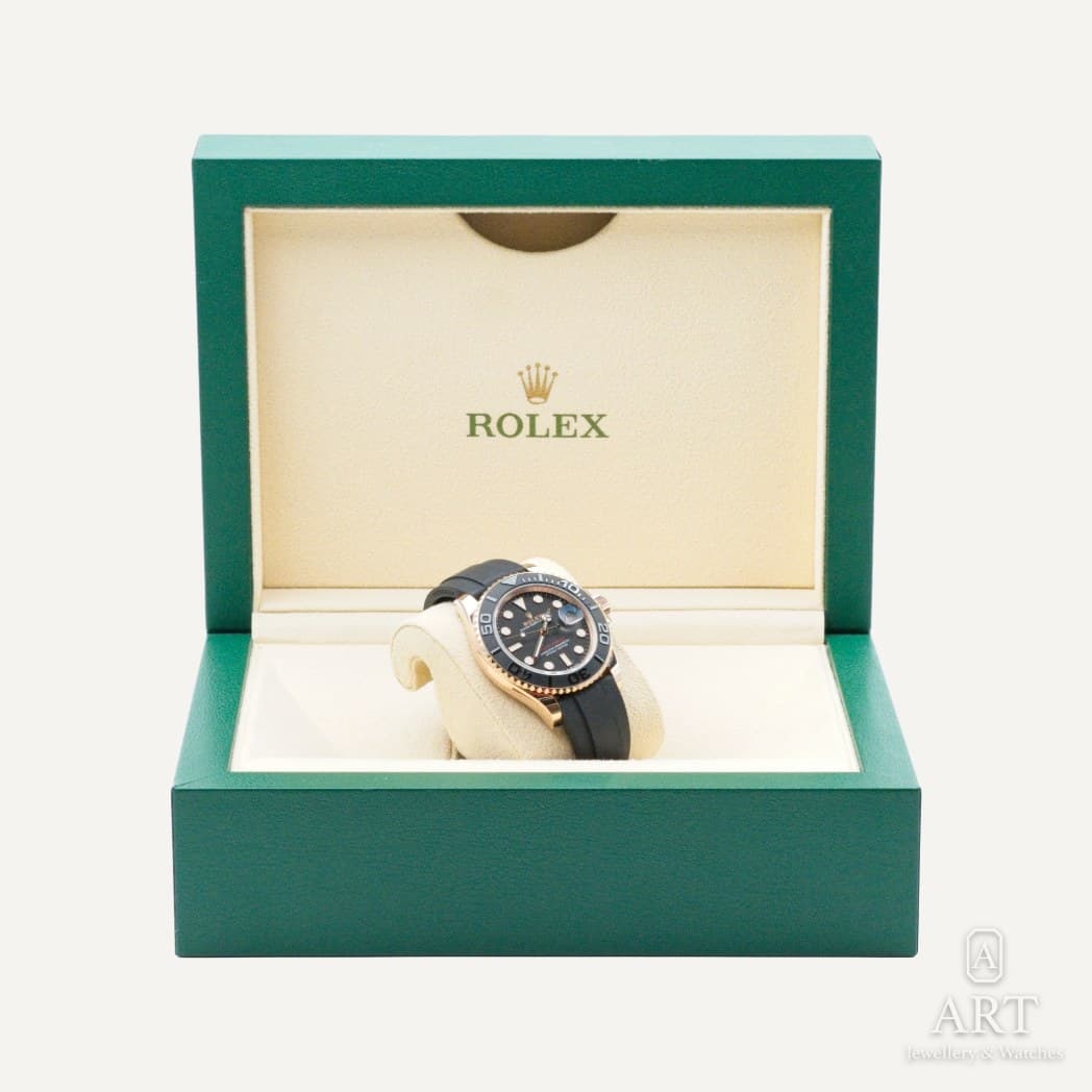 Rolex Yacht-Master saati, siyah kadran, referans 126655 (3)