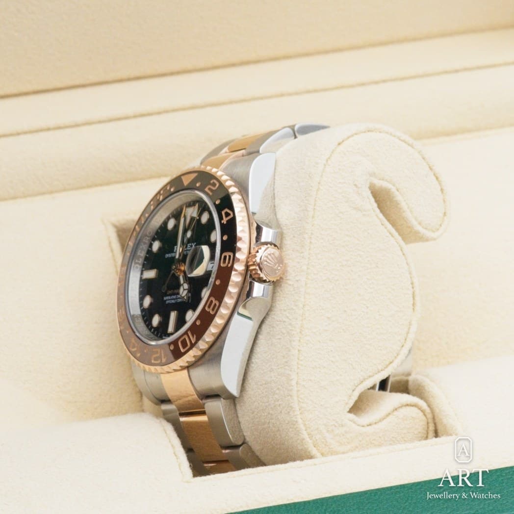 Rolex GMT-Master II "Root Beer" saati, siyah kadran, referans 126711CHNR (6)