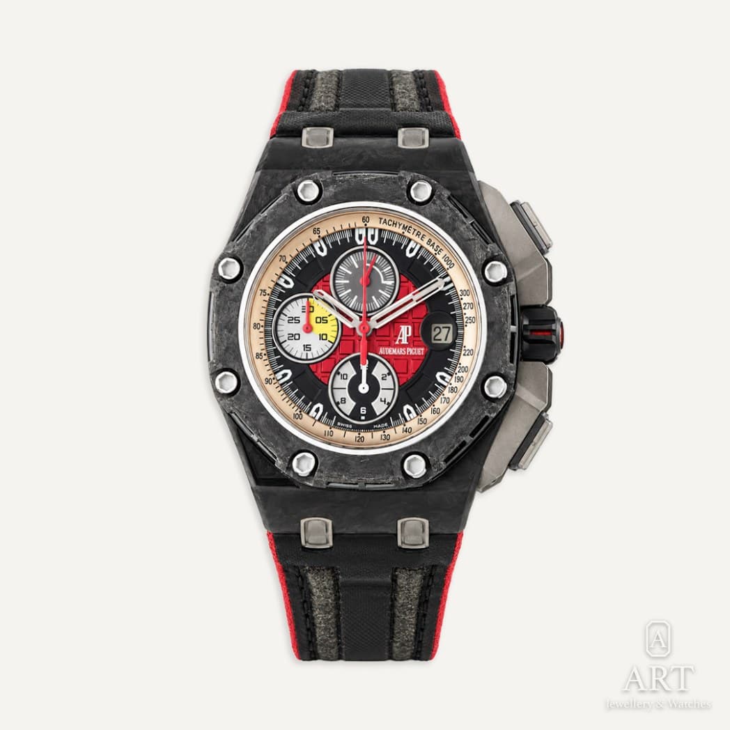 Audemars Piguet Royal Oak Offshore saati, siyah kadran, referans 26290IO.OO.A001VE.01