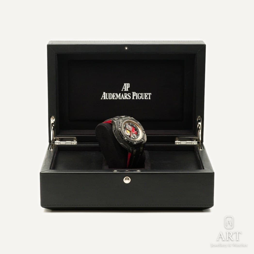 Audemars Piguet Royal Oak Offshore Grand Prix saati, siyah kadran, referans 26290IO.OO.A001VE.01 (3)