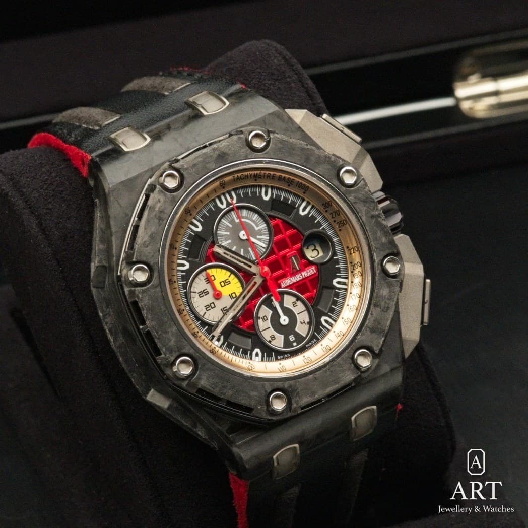 Audemars Piguet Royal Oak Offshore Grand Prix saati, siyah kadran, referans 26290IO.OO.A001VE.01 (6)