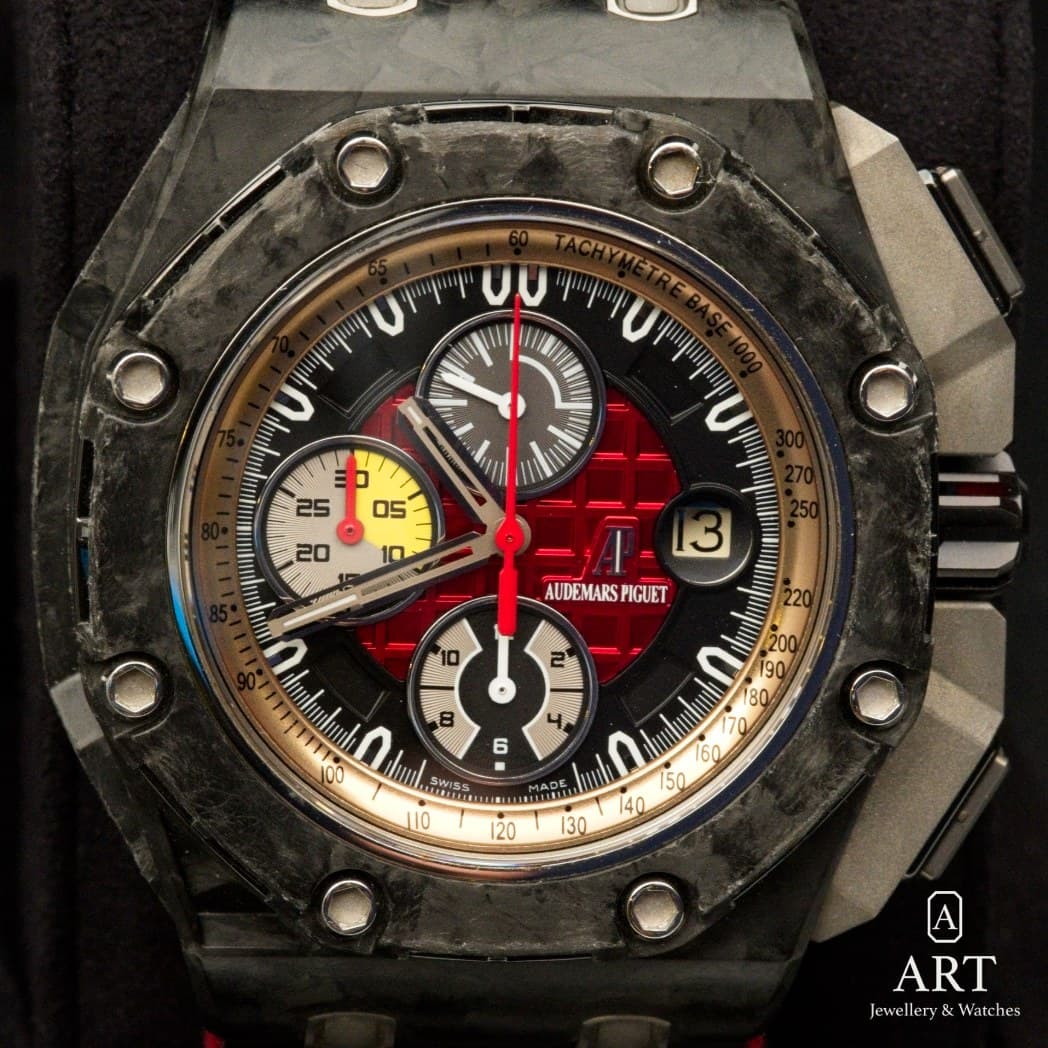 Audemars Piguet Royal Oak Offshore Grand Prix saati, siyah kadran, referans 26290IO.OO.A001VE.01 (7)