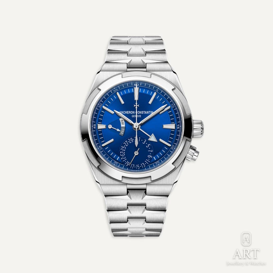 Vacheron Constantin Overseas Dual Time saati, mavi kadran, referans 7920V/210A-B334