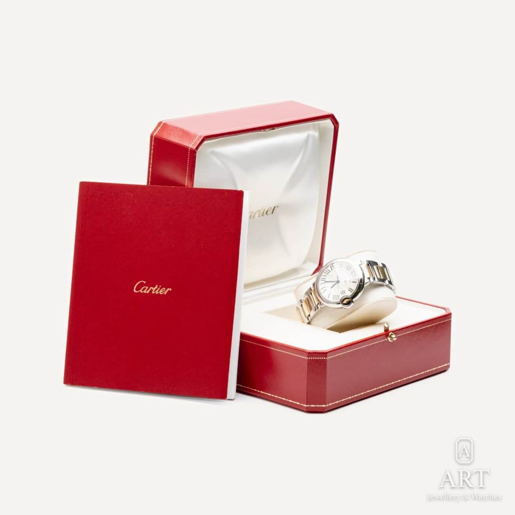 Cartier Ballon Bleu de Cartier watch, white dial, reference W2BB0012 (5)