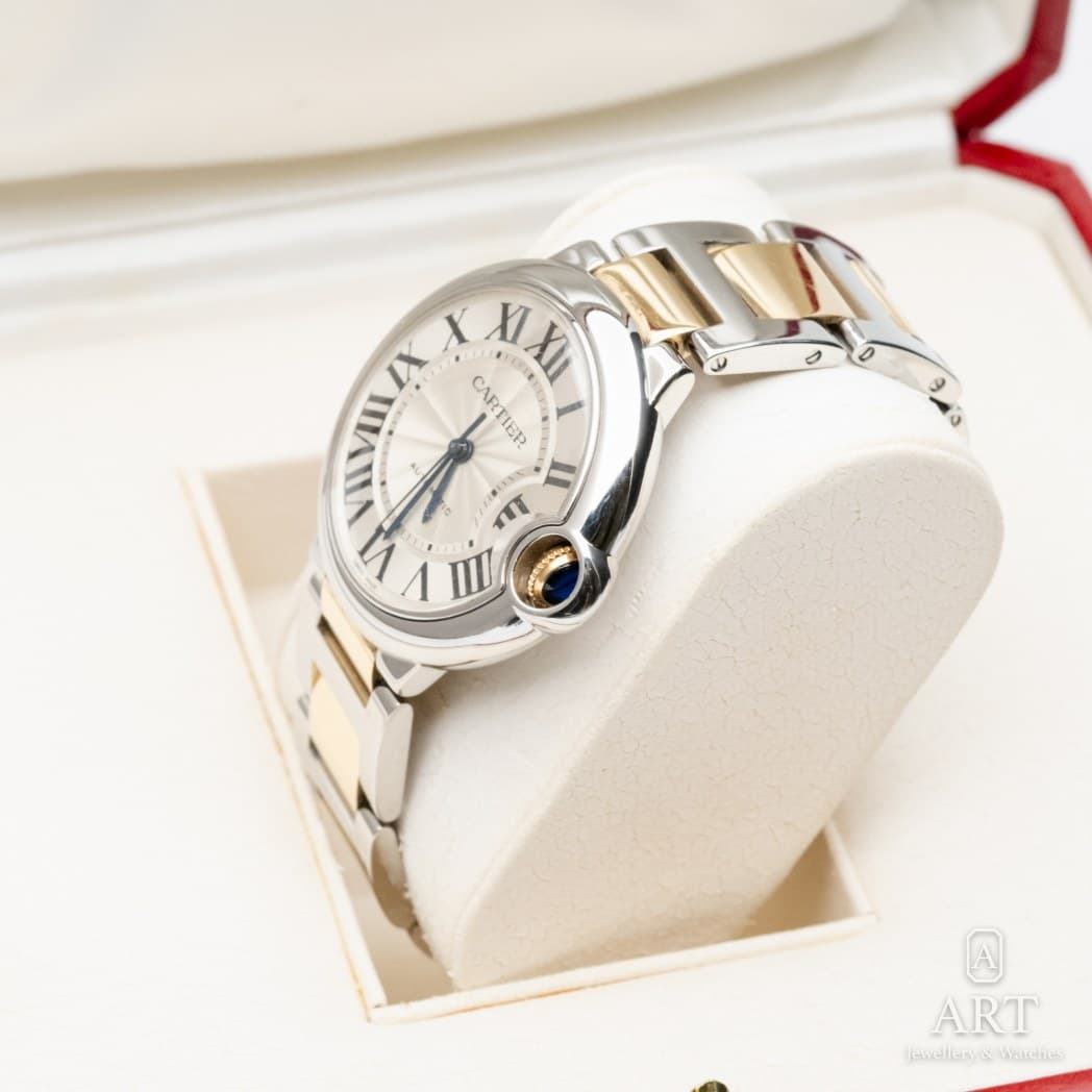 Cartier Ballon Bleu de Cartier watch, white dial, reference W2BB0012 (7)