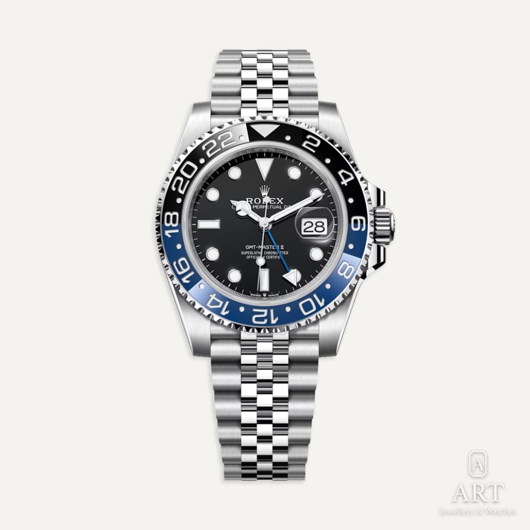 Rolex GMT-Master II "Batgirl" saati, siyah kadran, referans 126710BLNR