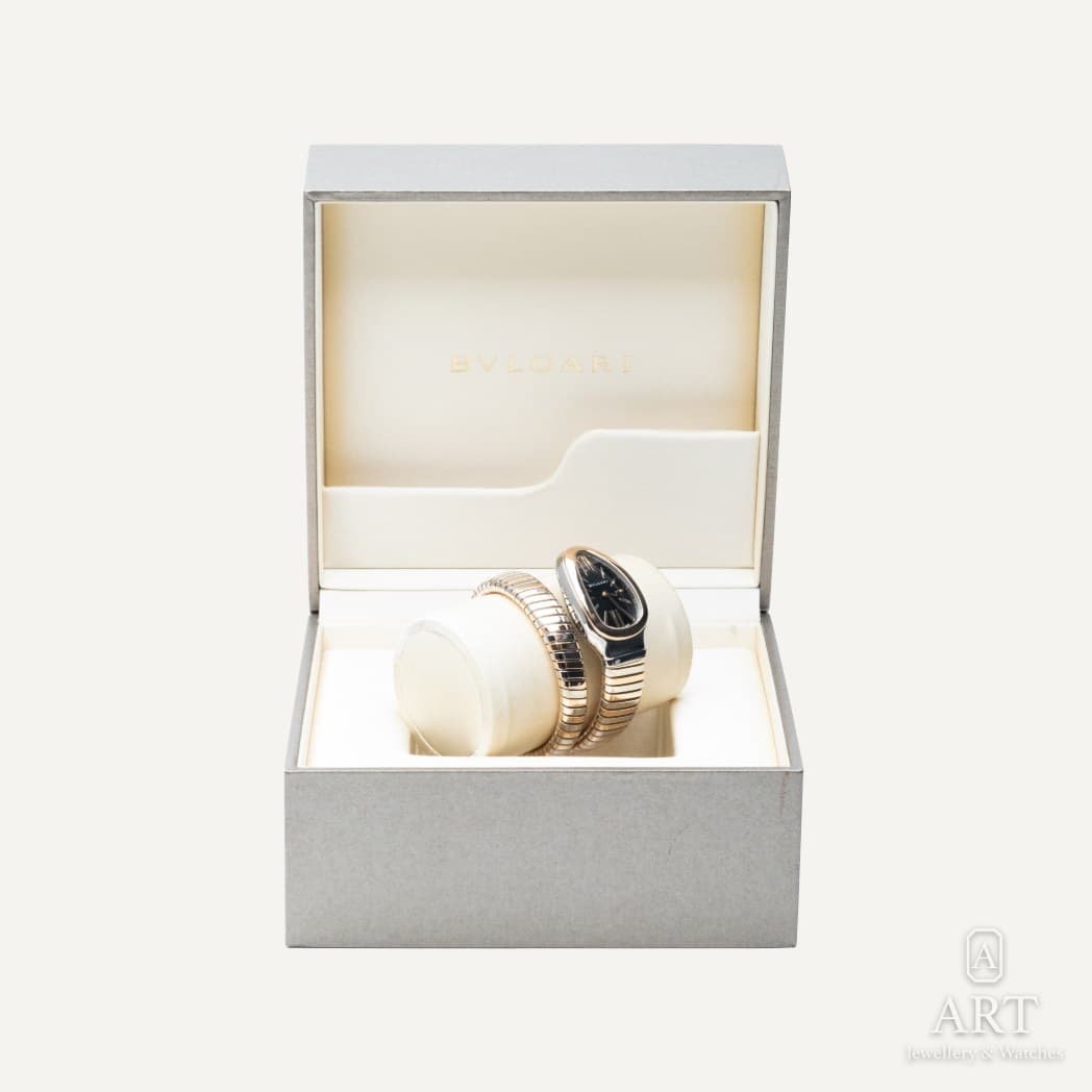 Bulgari Serpenti Tubogas watch, black dial, reference 102123 (3)