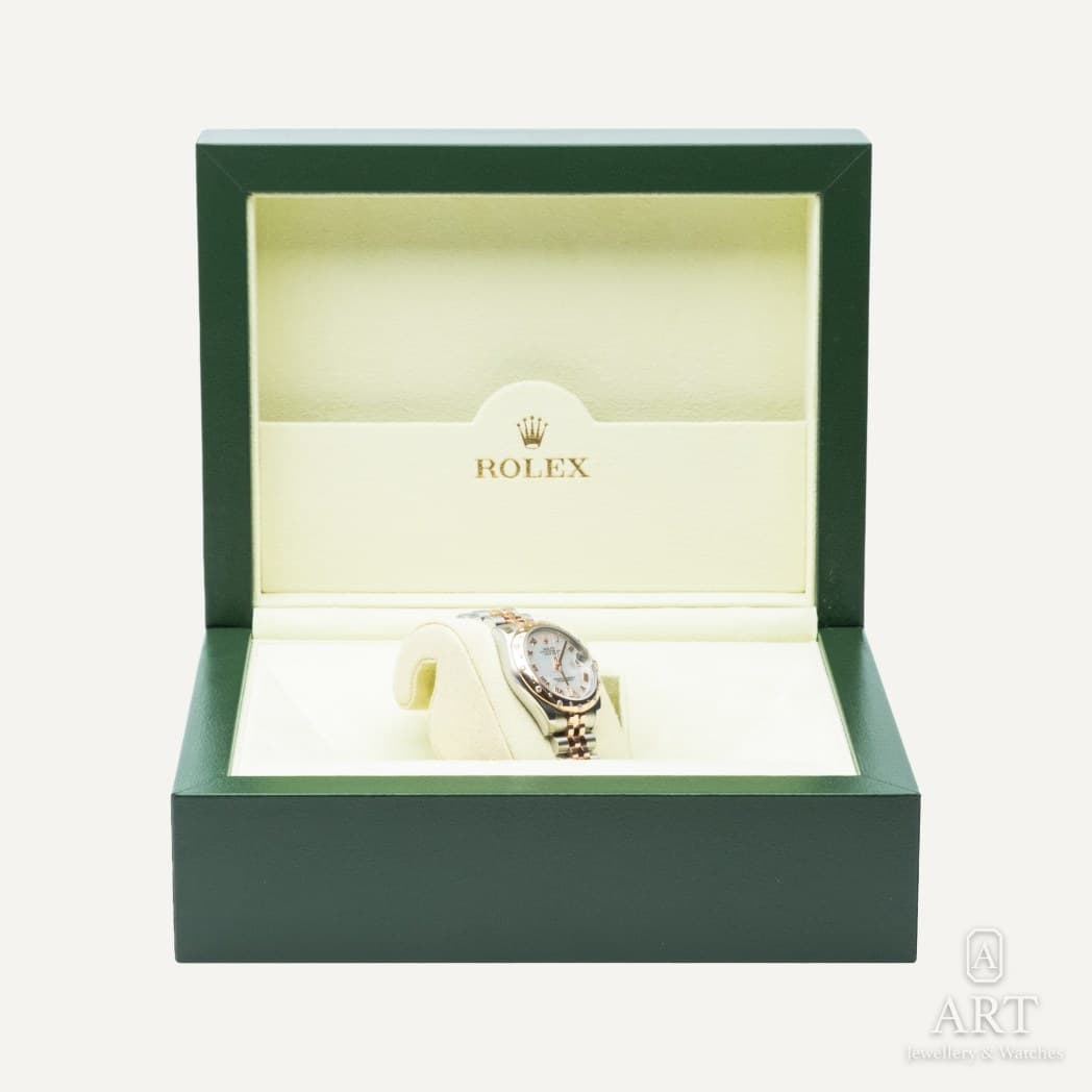 Rolex Datejust watch, mother of pearl dial, reference 178341 (3)