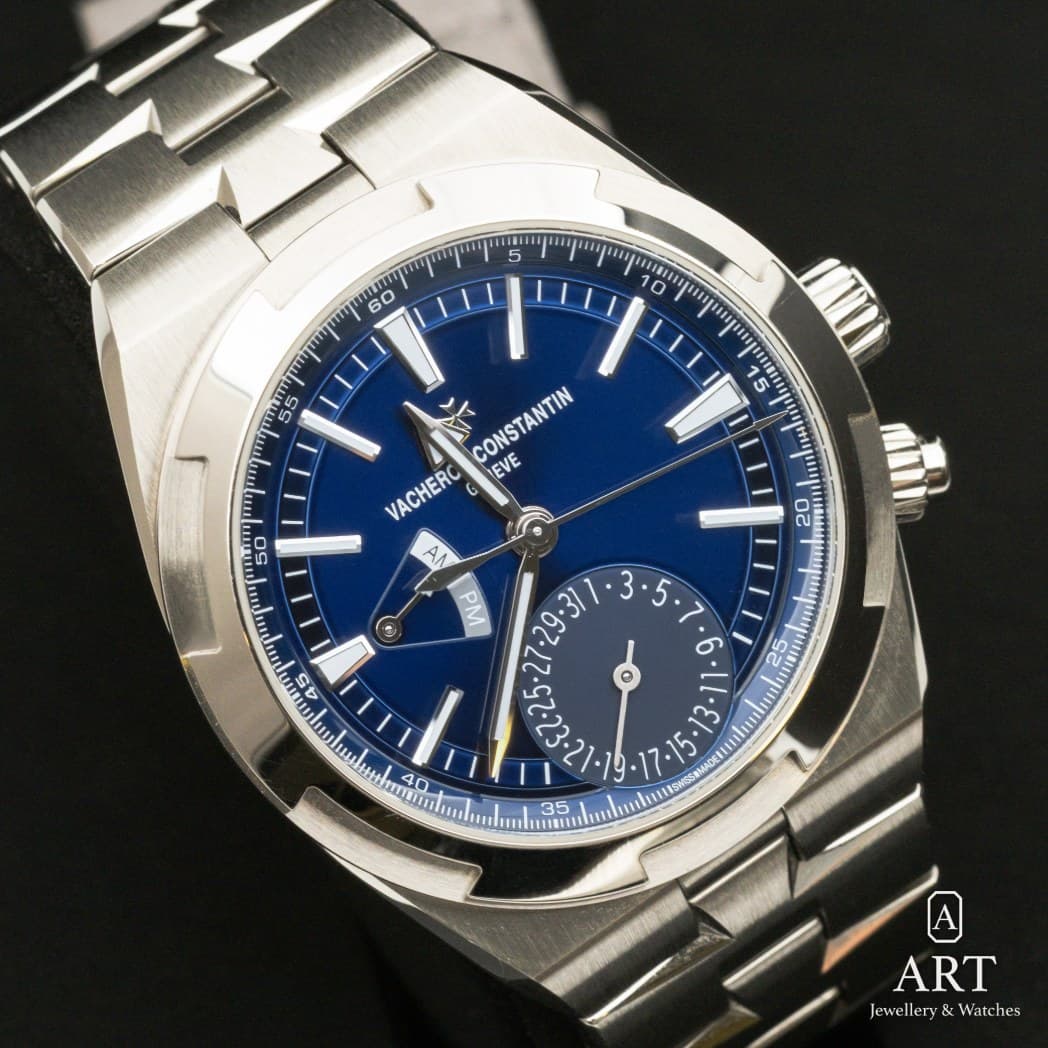 Vacheron Constantin Overseas Dual Time watch, blue dial, reference 7920V/210A-B334 (6)