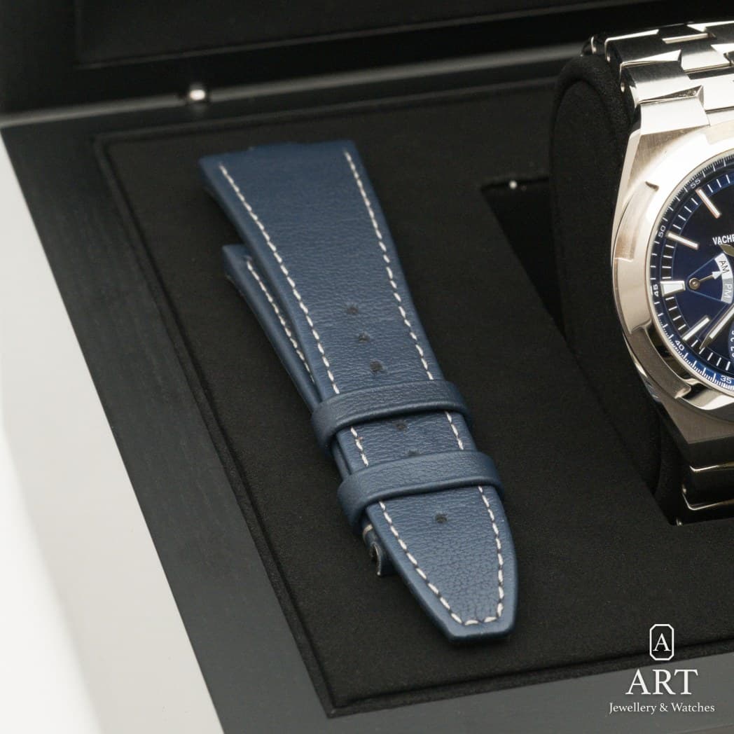 Vacheron Constantin Overseas Dual Time watch, blue dial, reference 7920V/210A-B334 (10)