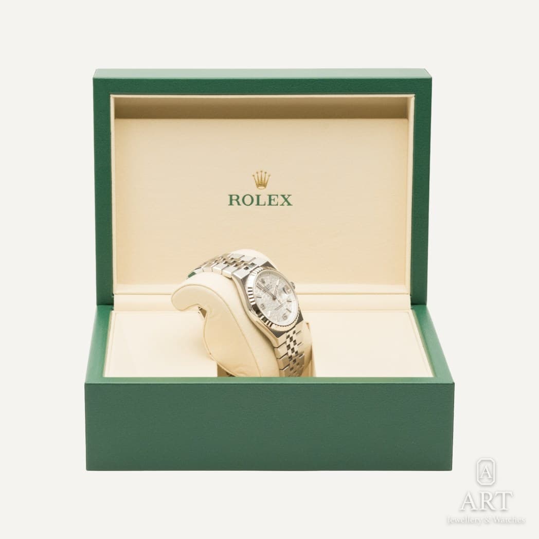 Rolex Land-Dweller saati, beyaz kadran, referans 127234 (3)