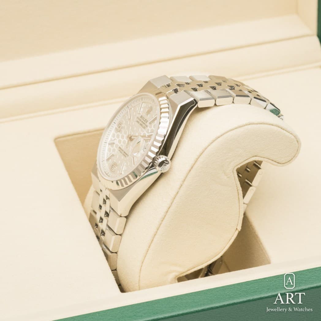 Rolex Land-Dweller saati, beyaz kadran, referans 127234 (6)