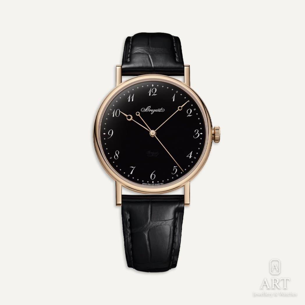 Breguet Classique 5177 saati, siyah kadran, referans 5177BR/2N/9V602