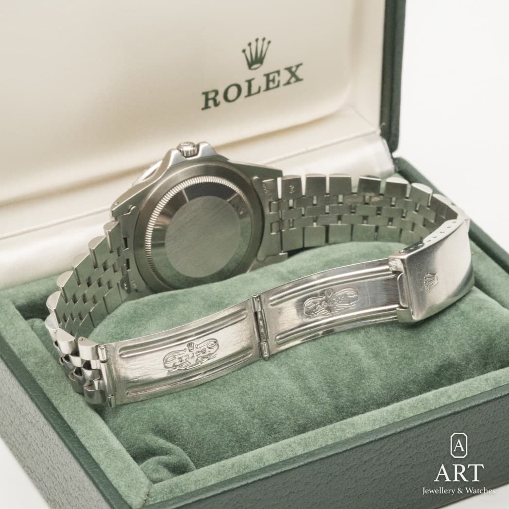 Rolex GMT-Master "Pepsi" Vintage saati, siyah kadran, referans 1675 (7)