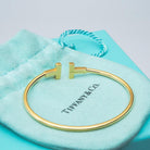 Pre-Owned Tiffany & Co. T Wire Bracelet Small 60010761
