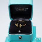 Pre-Owned Tiffany & Co. T Square Ring 55 Size 33279507