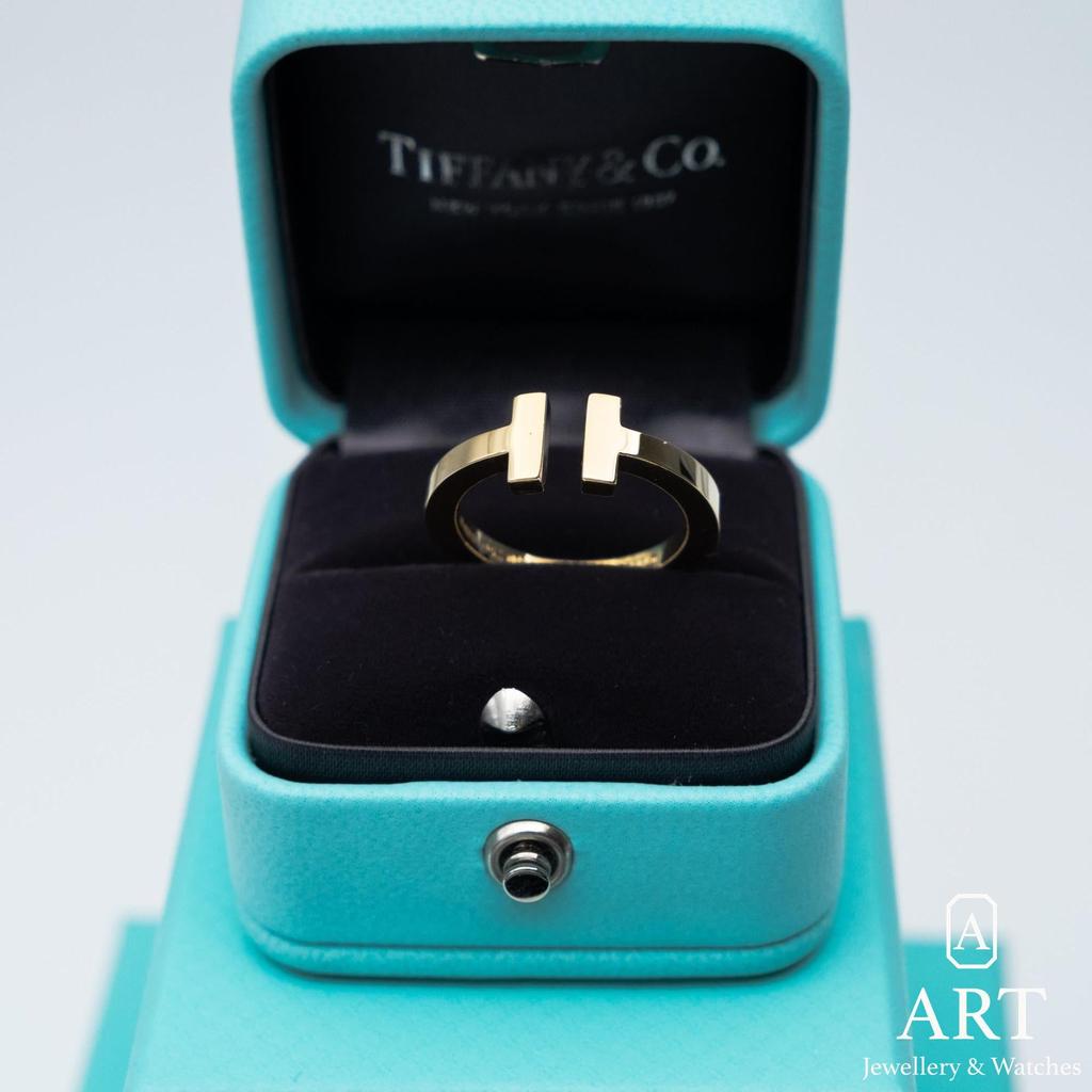 Pre-Owned Tiffany & Co. T Square Ring 55 Size 33279507