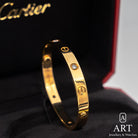 Pre-Owned Cartier Love Bracelet 4 Diamond B6070017