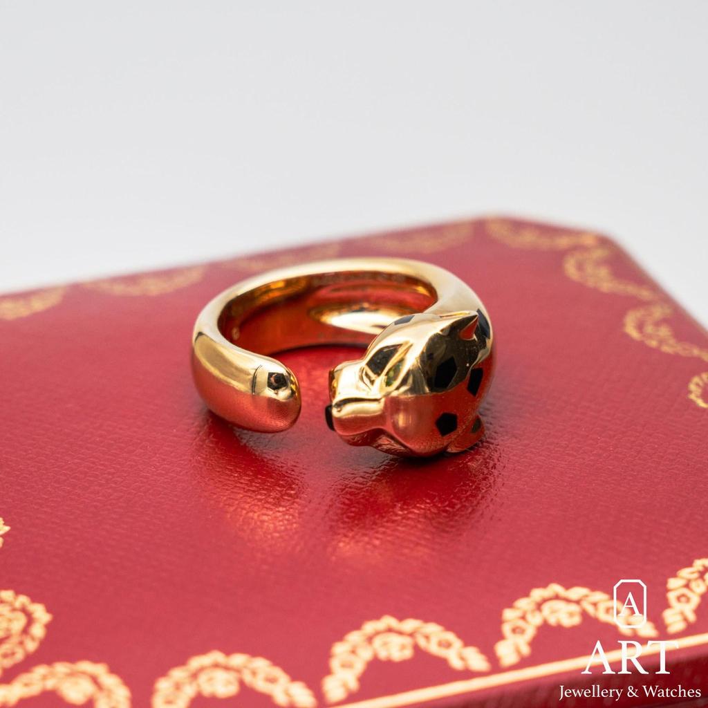 Pre-Owned Cartier Panthere de Cartier Ring Medium B4230800