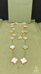 Pre-Owned Van Cleef & Arpels Vintage Alhambra Necklace VCARA42100