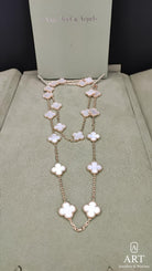 Pre-Owned Van Cleef & Arpels Vintage Alhambra Necklace VCARA42100