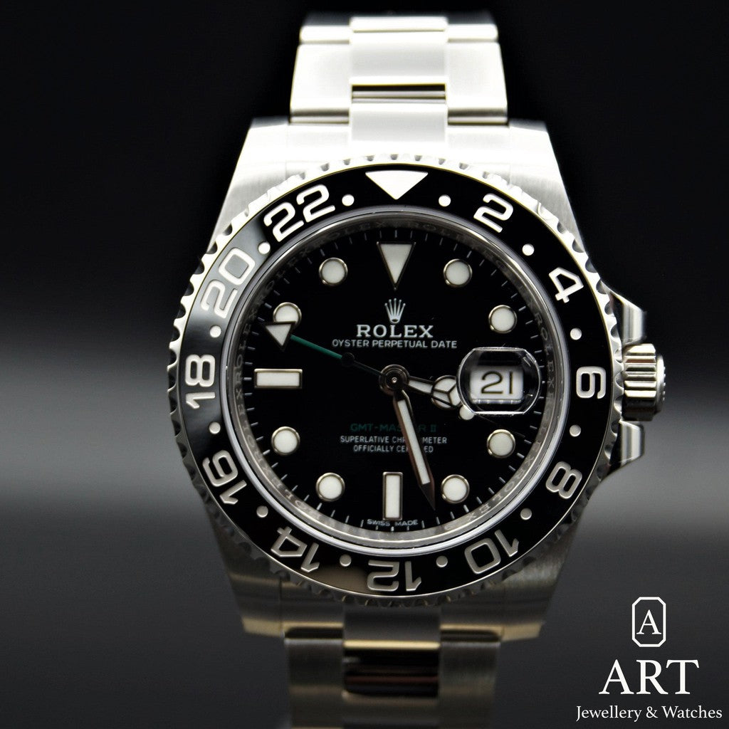 Pre-Owned Rolex GMT-Master II 40mm 116710LN