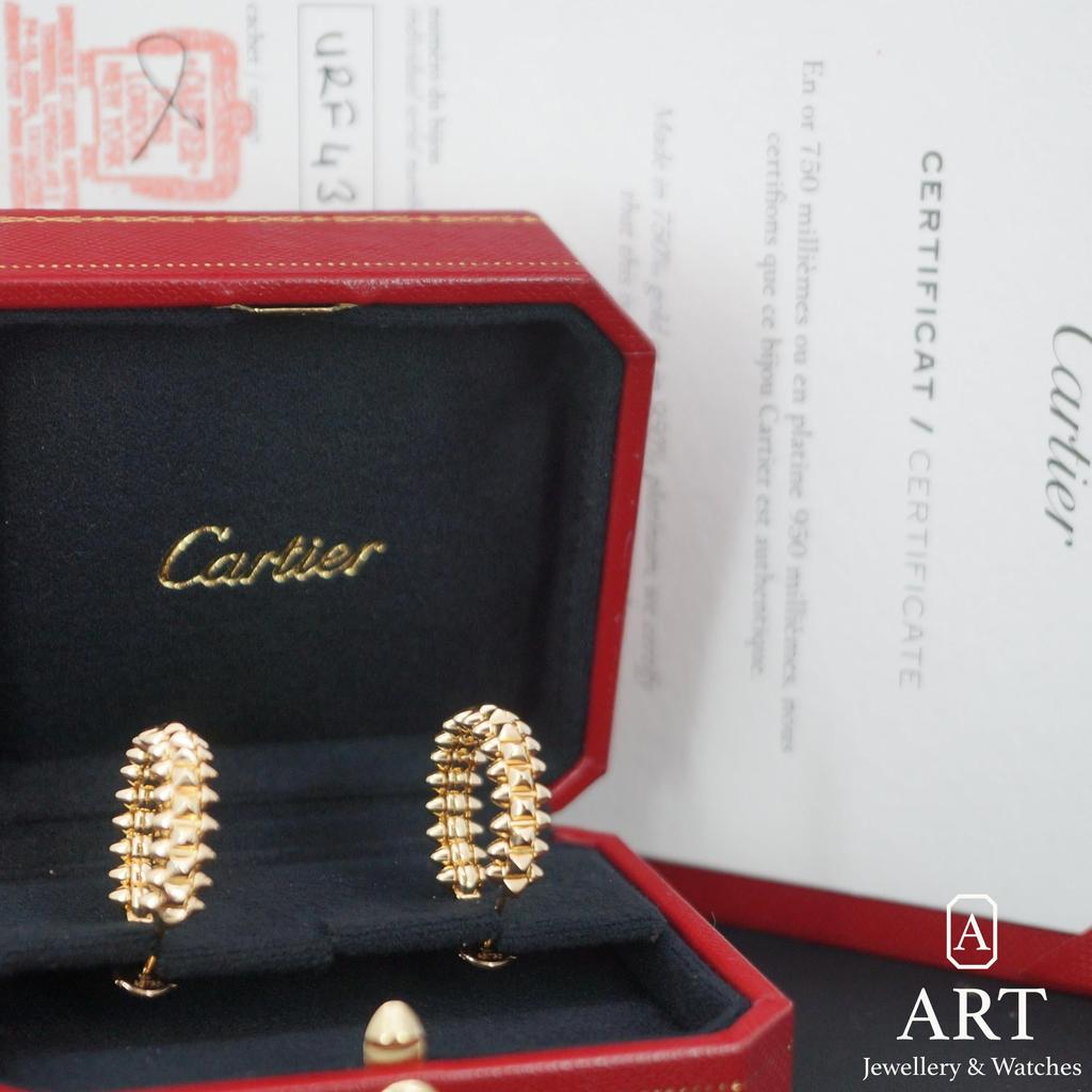Pre-Owned Cartier Clash de Cartier Earrings B8301490 – ART
