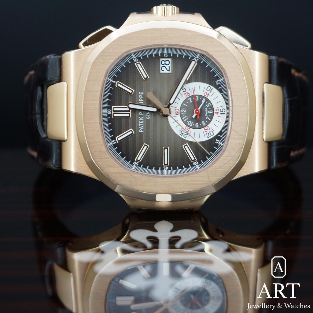 Pre-Owned Patek Philippe Nautilus 40.5mm 5980/1R