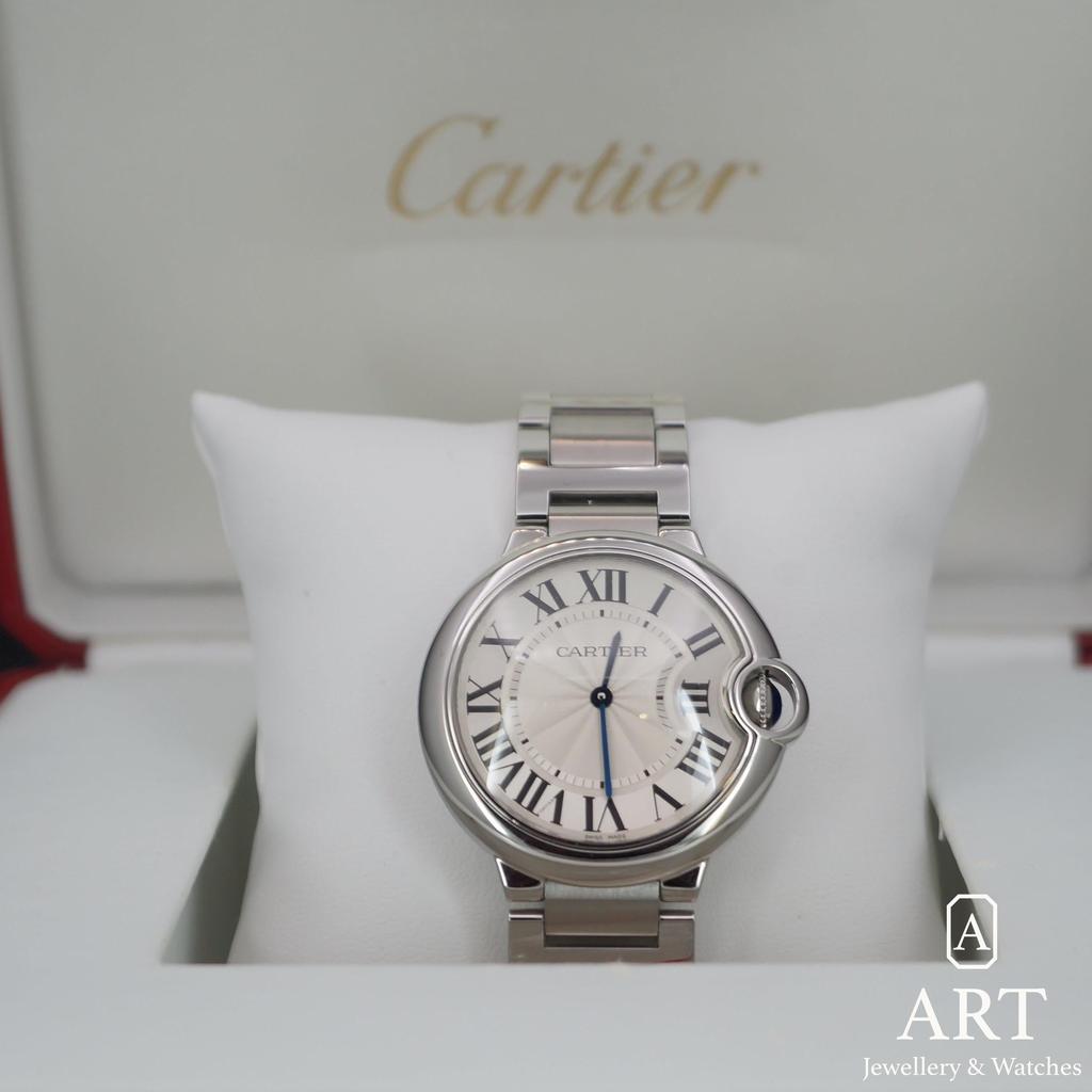 Pre-Owned Cartier Ballon Bleu 36mm W69011Z4