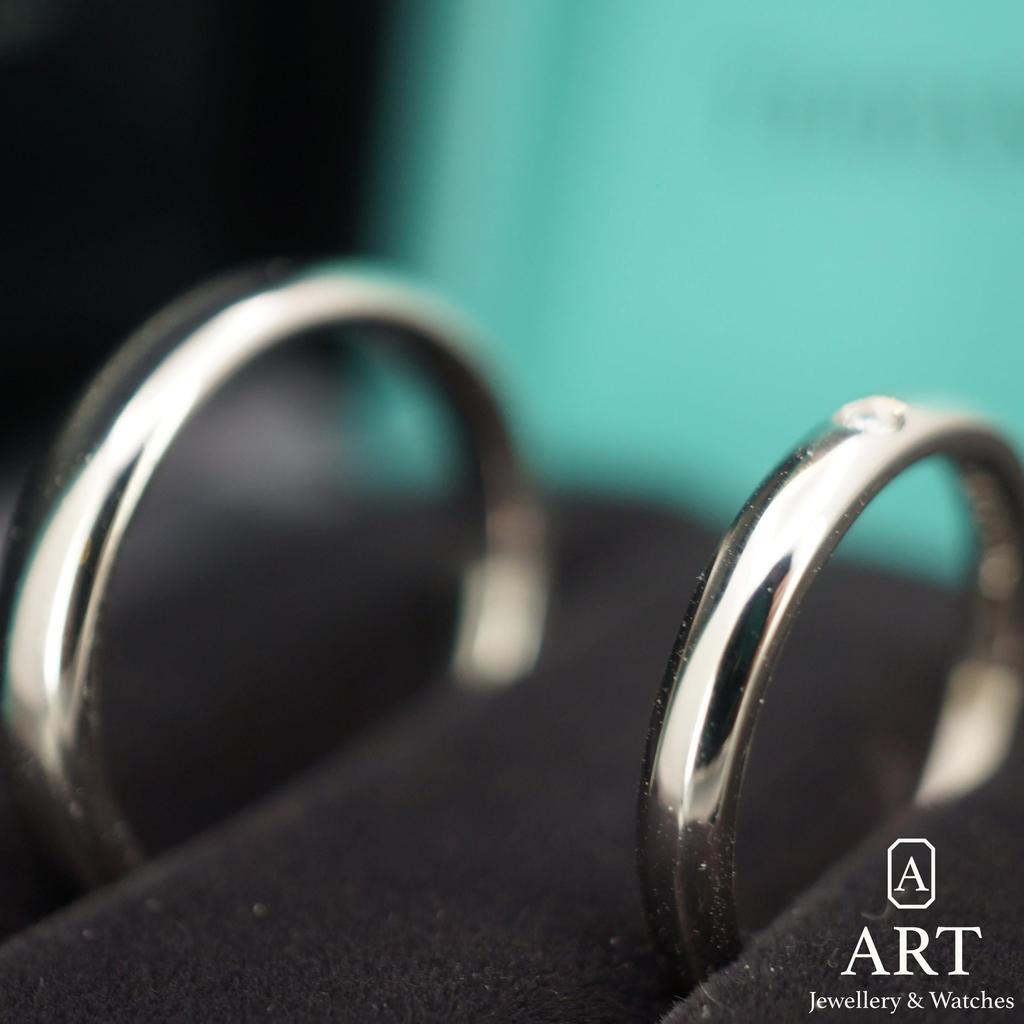 Pre-Owned Tiffany & Co. Tiffany Forever Platin Ring 72538986