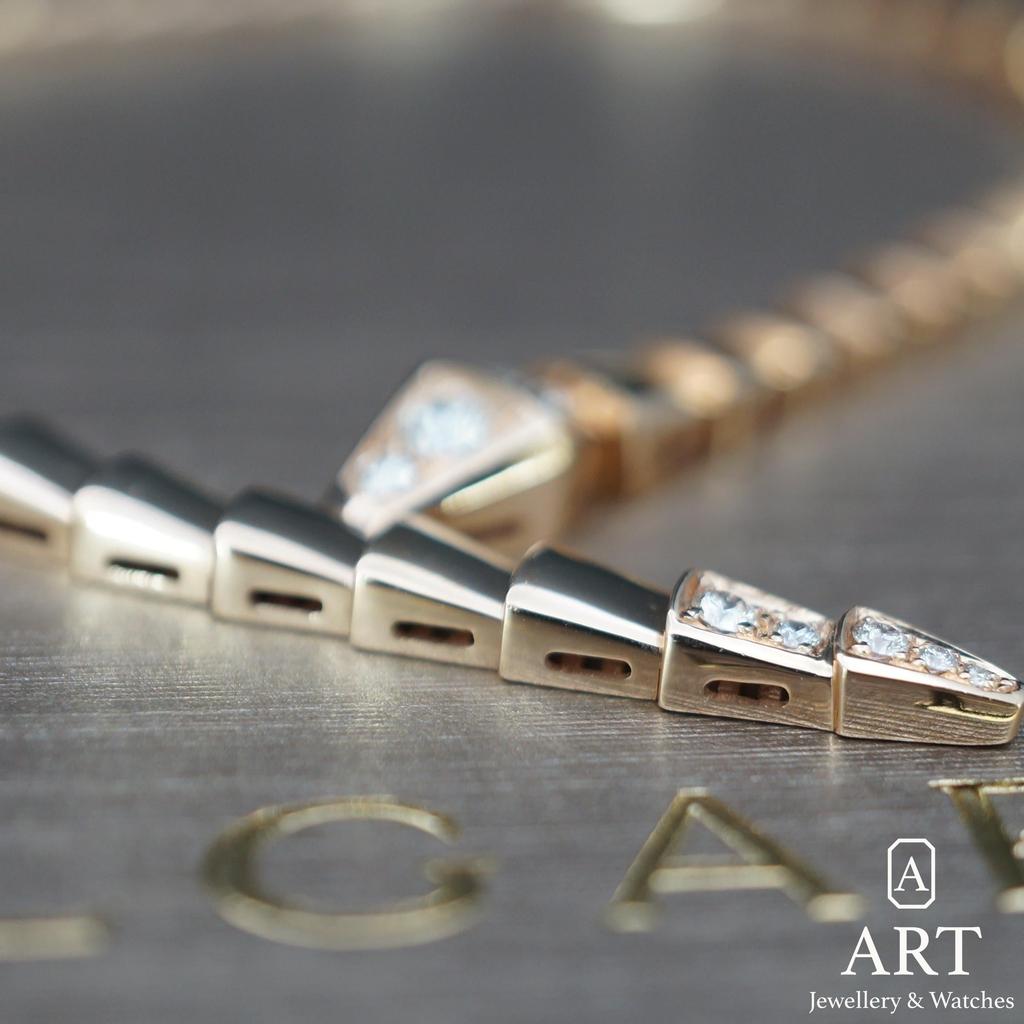 Pre-Owned Bulgari Serpenti Viper Necklace 357863