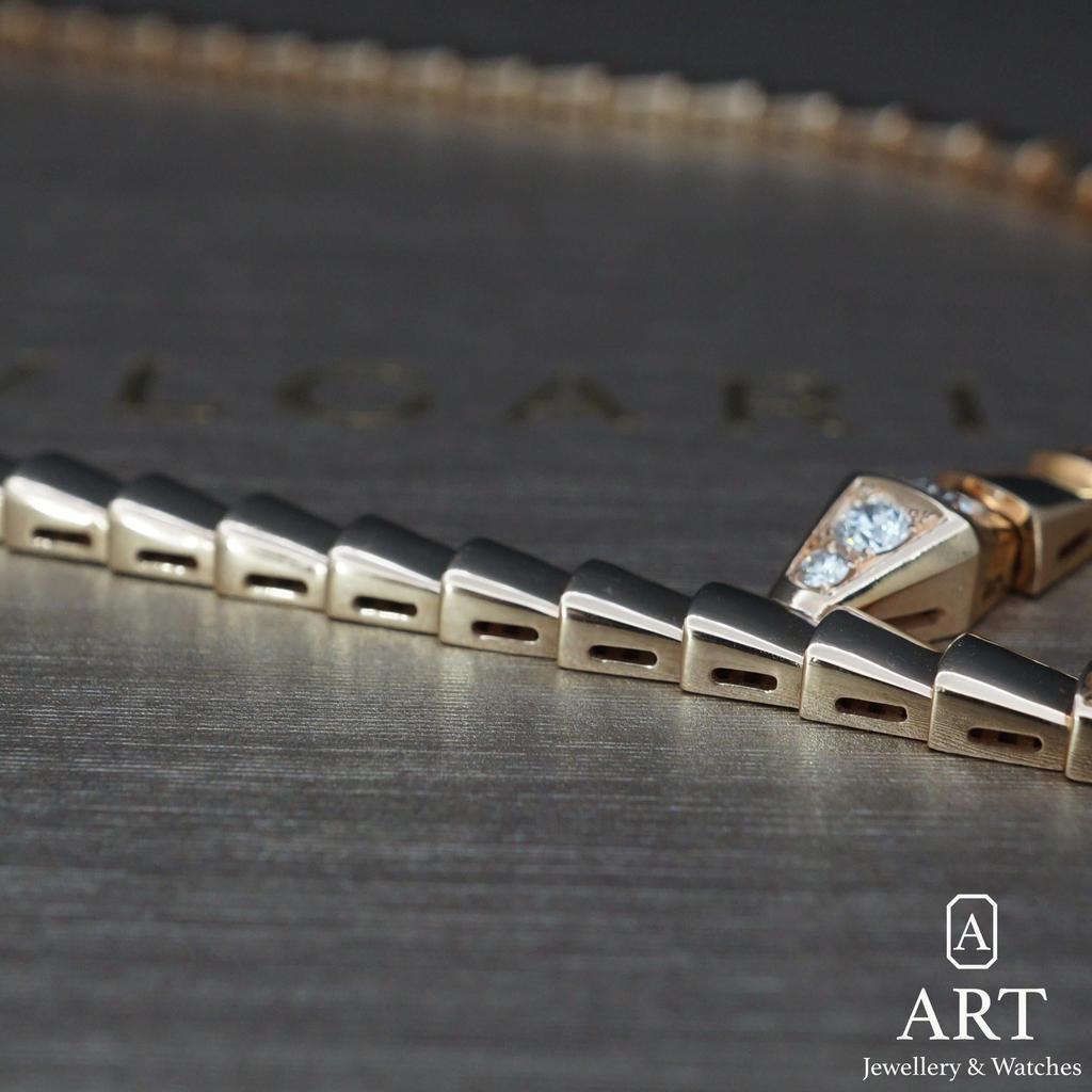 Pre-Owned Bulgari Serpenti Viper Necklace 357863