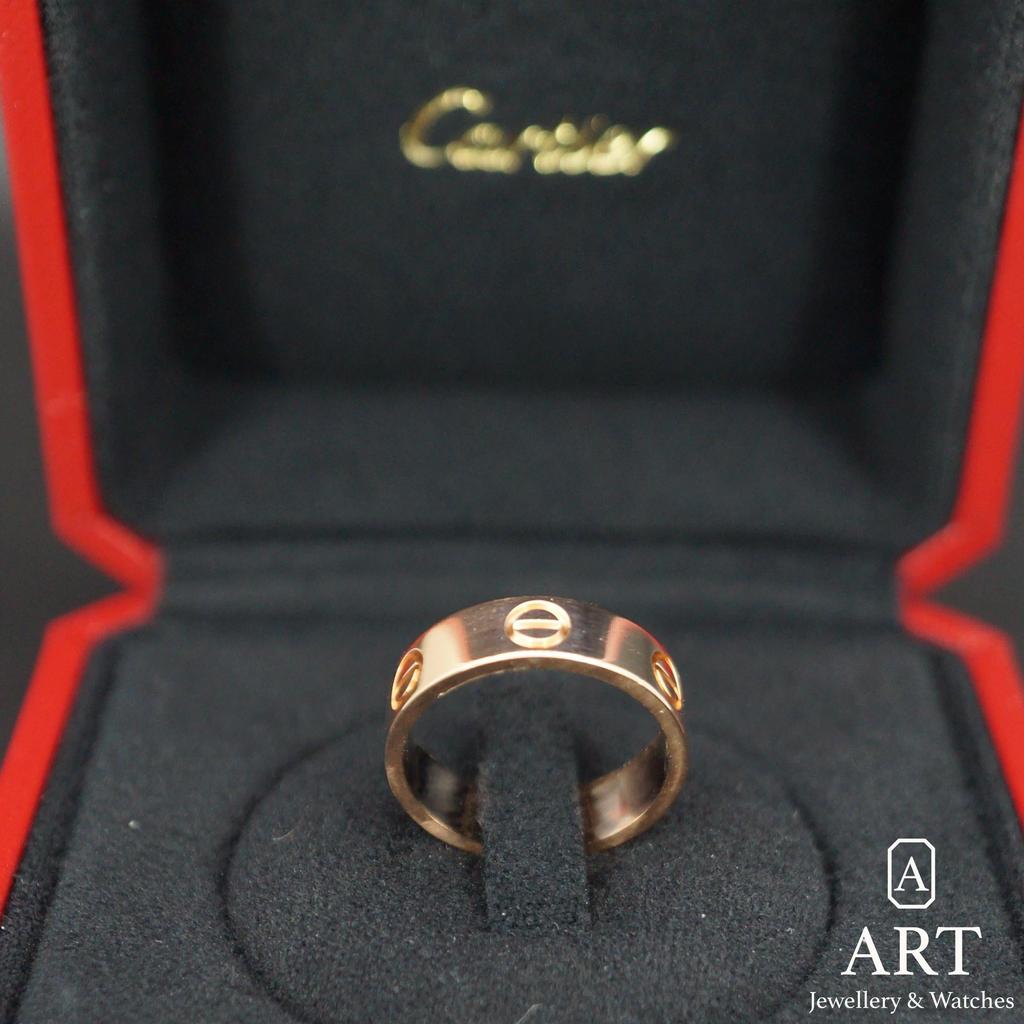 Pre-Owned Cartier Love Ring 53 B4084852