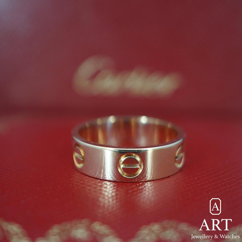 Pre-Owned Cartier Love Ring 53 B4084852