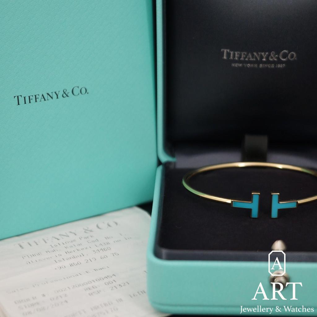 Pre-Owned Tiffany & Co. T Wire Bracelet 64028871
