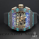Pre-Owned Richard Mille Ultimate Edition Carbon Turquoise 44mm RM 11-03