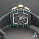 Pre-Owned Richard Mille Ultimate Edition Carbon Turquoise 44mm RM 11-03