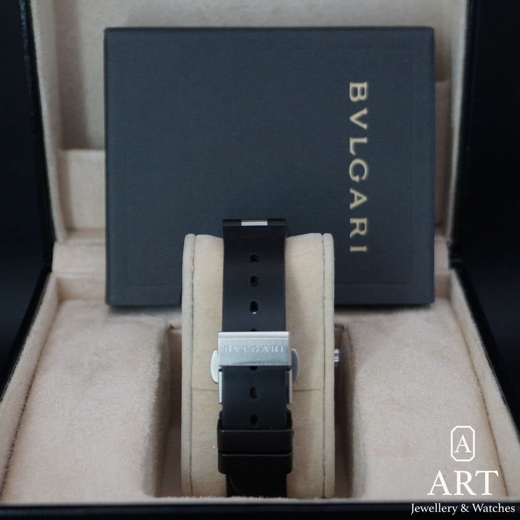 Bulgari-GMT Diagono 40mm-Watch-Art Jewellery &amp; Watches