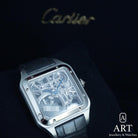 New Cartier Santos Dumont Skeleton Large WSHA0044