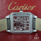 New Cartier Santos Dumont Skeleton Large WSHA0044