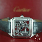 New Cartier Santos Dumont Skeleton Large WSHA0044