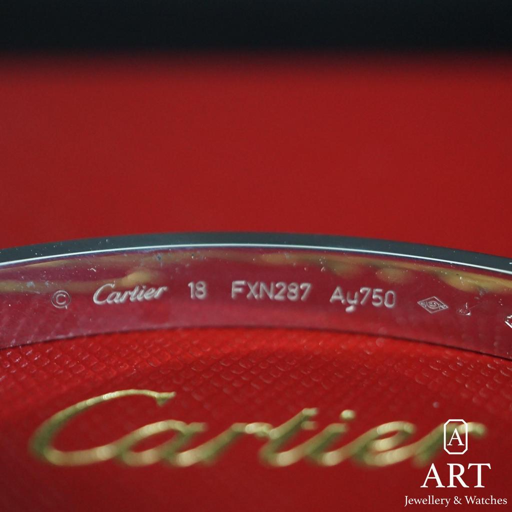 Pre-Owned Cartier Love Bracelet 18 Size CRB6035418