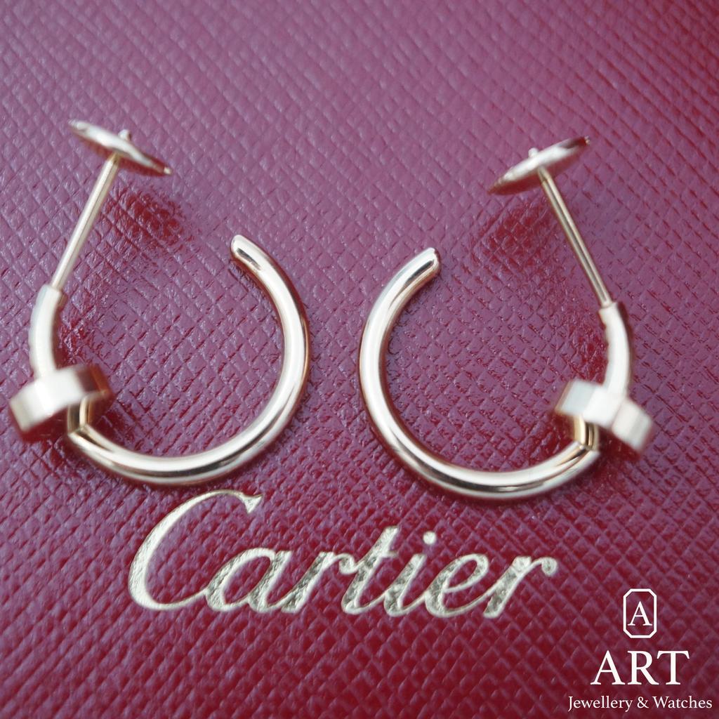 Pre-Owned Cartier Just Un Clou Earrings Small B8301235